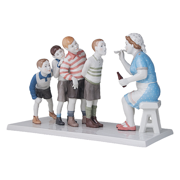 Скульптура "Рыбий жир". Декорированная.