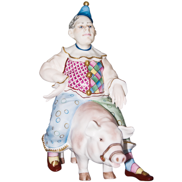 Скульптура "Дуров". Декорированная.