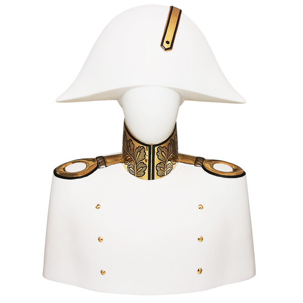 Скульптура "Офицер". Позолота.