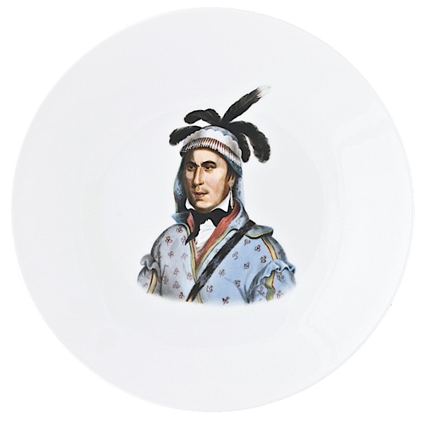 Тарелка "Североамериканские индейцы №1"