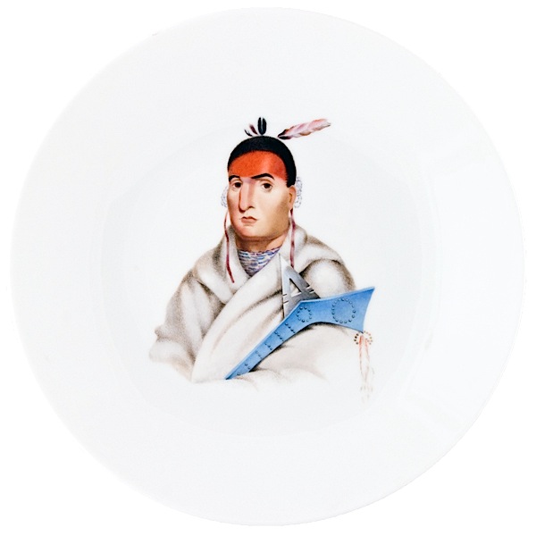 Тарелка "Североамериканские индейцы №6"