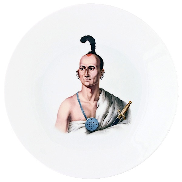 Тарелка "Североамериканские индейцы №7"