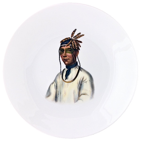 Тарелка "Североамериканские индейцы №8"