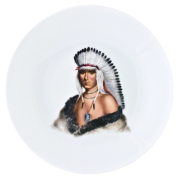 Тарелка "Североамериканские индейцы №9"