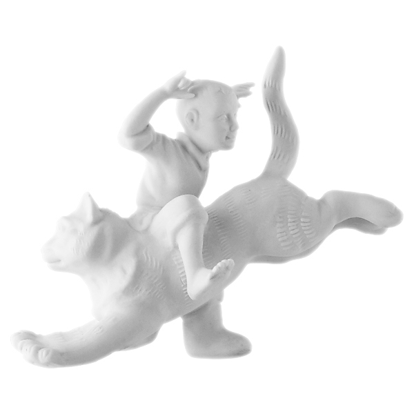 Мальчик на коте