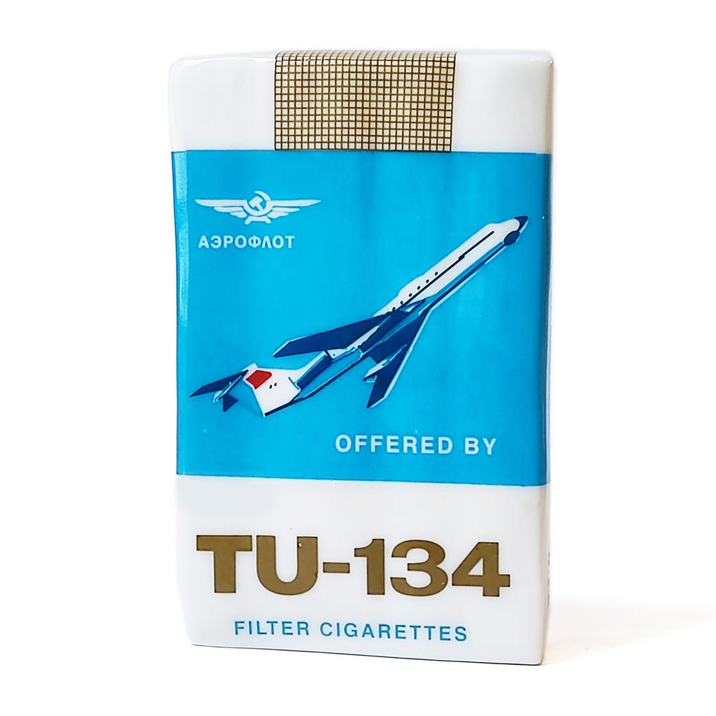 Пачка сигарет "ТУ-134"