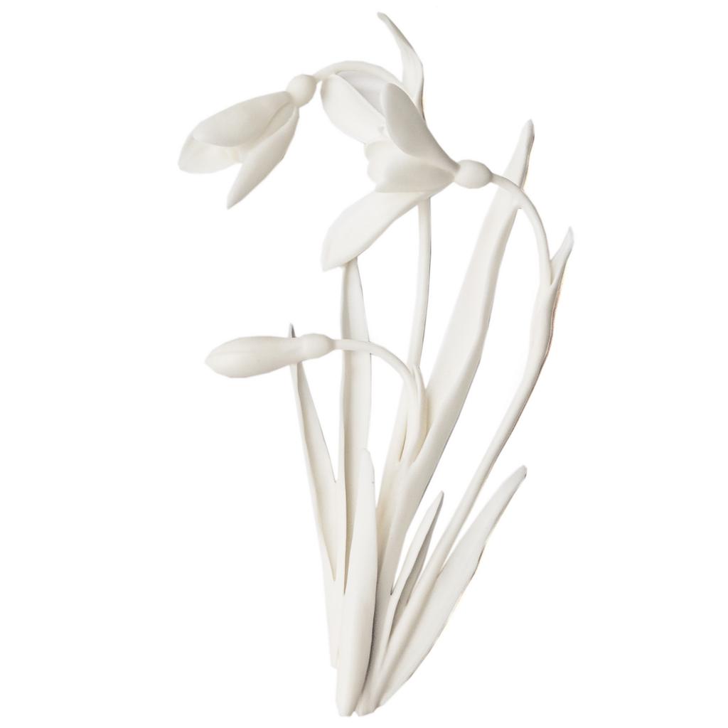 "Два подснежника с бутоном". Бисквит