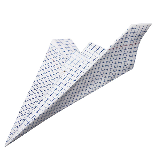 Сувенир "Бумажный самолётик детства". Фарфор