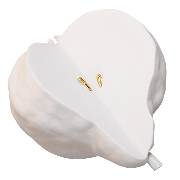 "Груша 3/4" декорированная золотом