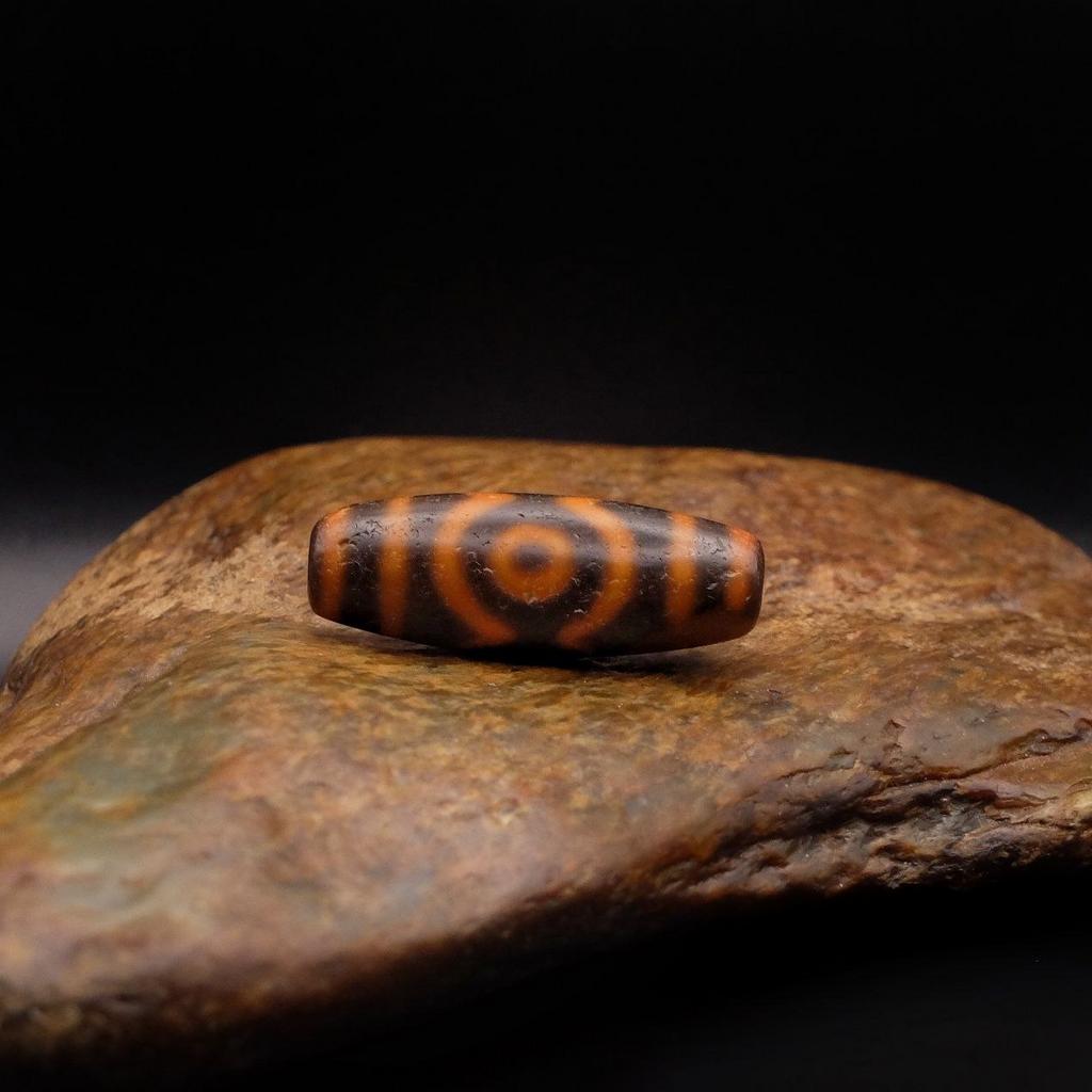 Бусина дзи 3 глаза №50