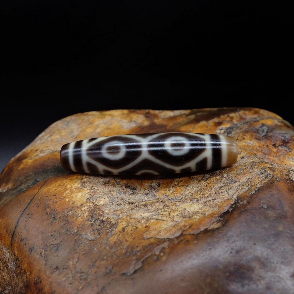 Бусина Дзи 6 глаз N°72 Глаза Дракона (original)