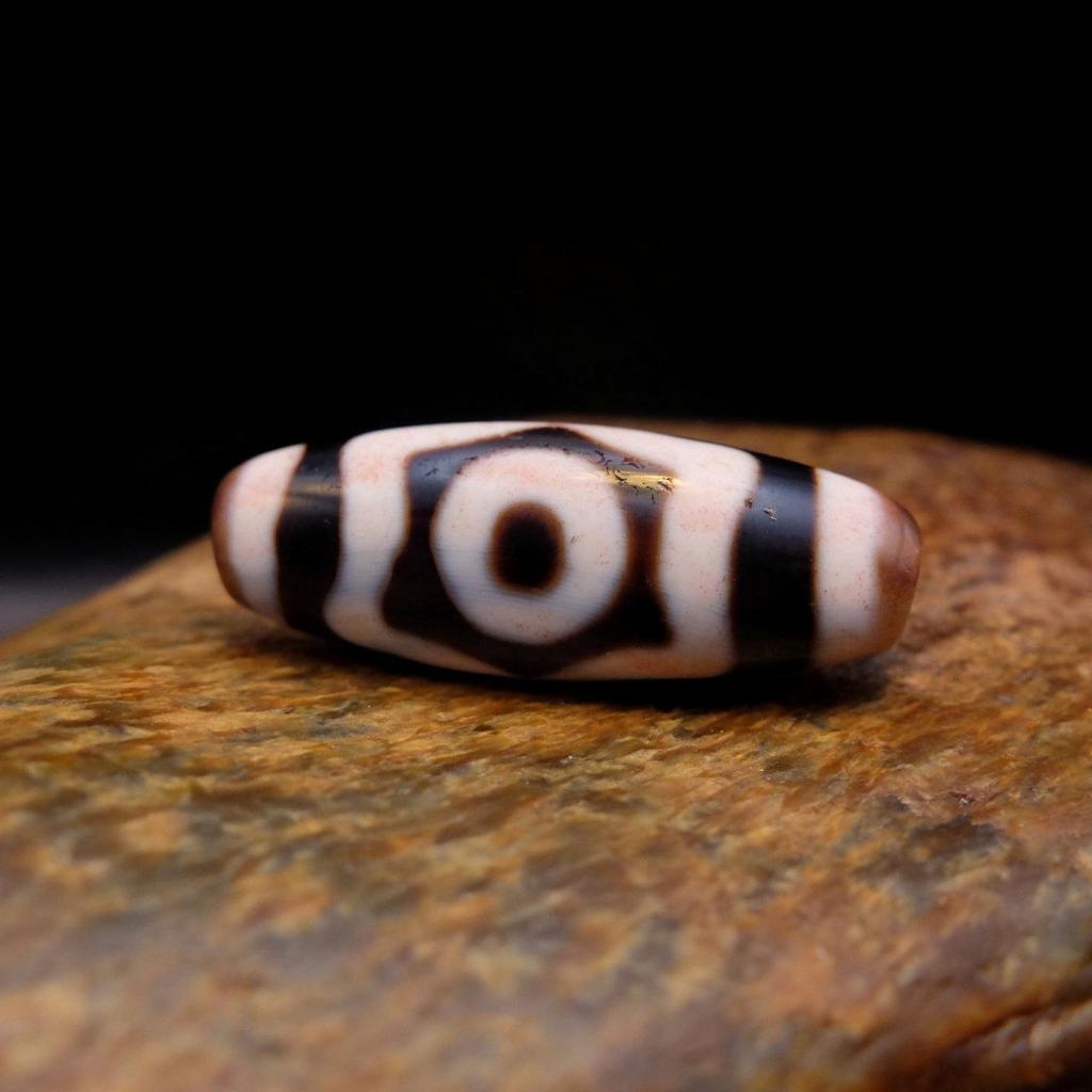 Бусина Дзи 3 глаза N°199 original