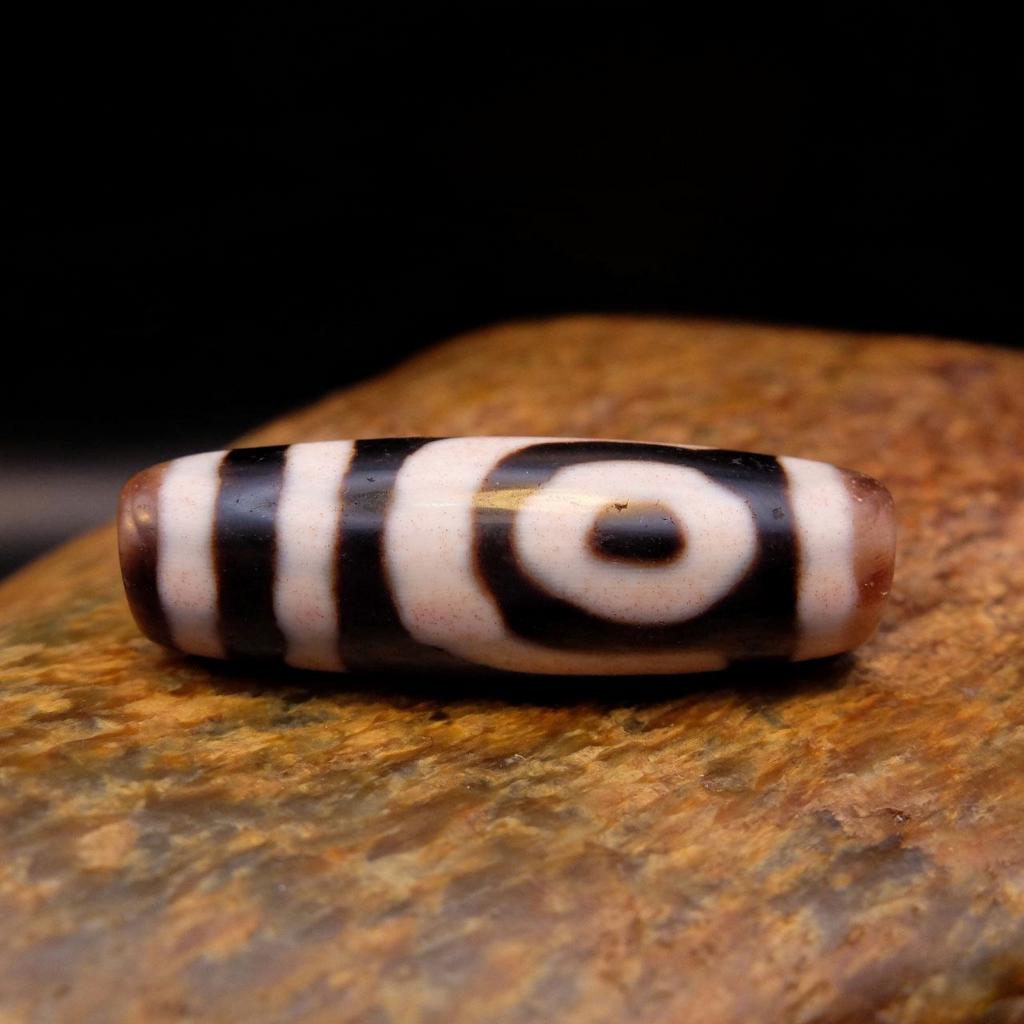 Бусина Дзи 2 глаза N°157 original