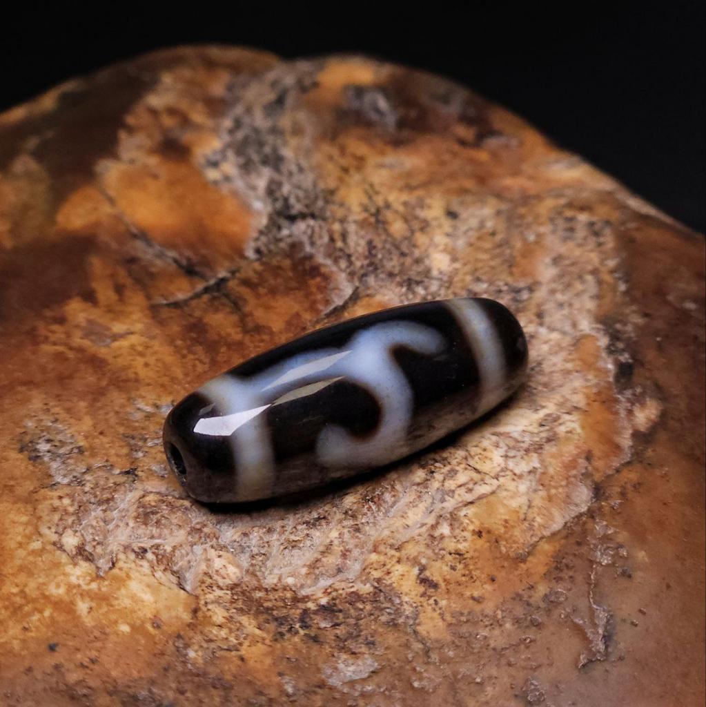 Бусина Дзи Зелёная Тара N°8