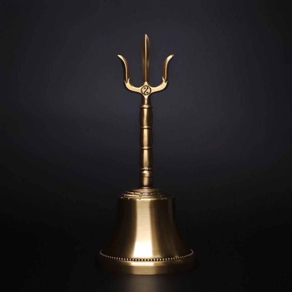 Колокольчик с Тришулом большой