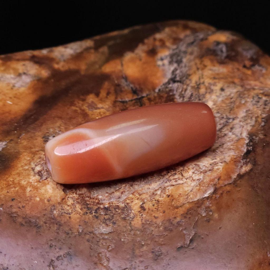 Бусина Дзи натуральная N°24