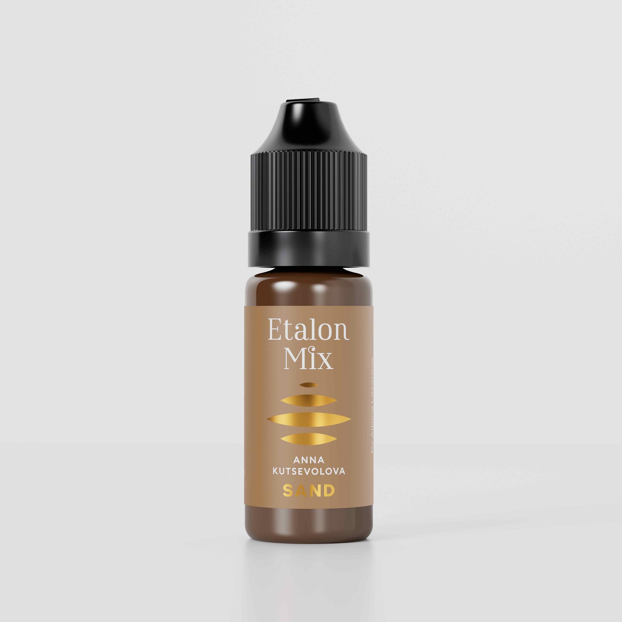 Пигмент для волосковой техники «SAND» by Anna Kutsevolova - Эталон микс