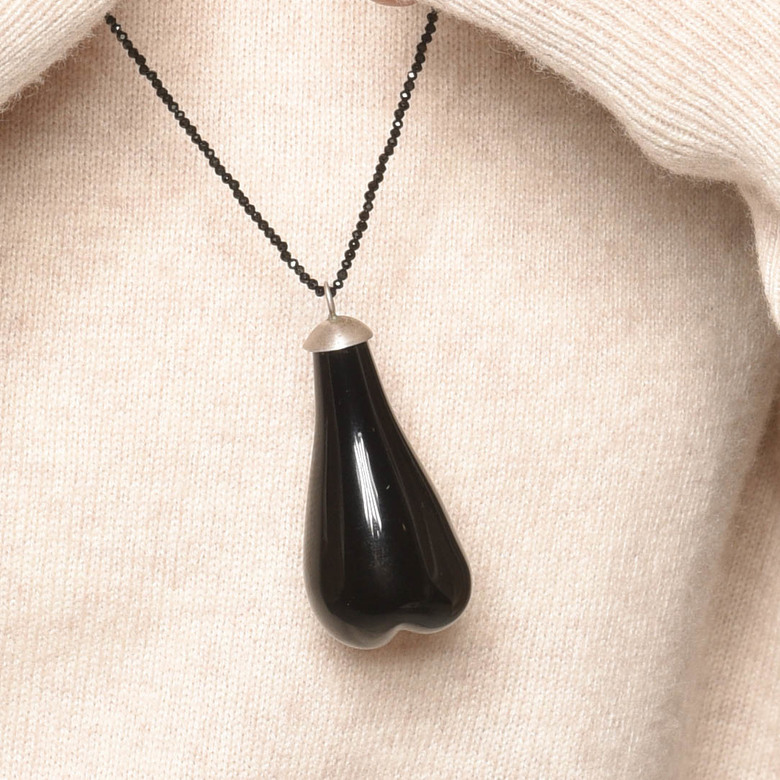 MARTINA PONT Кулон Transparent с ониксом