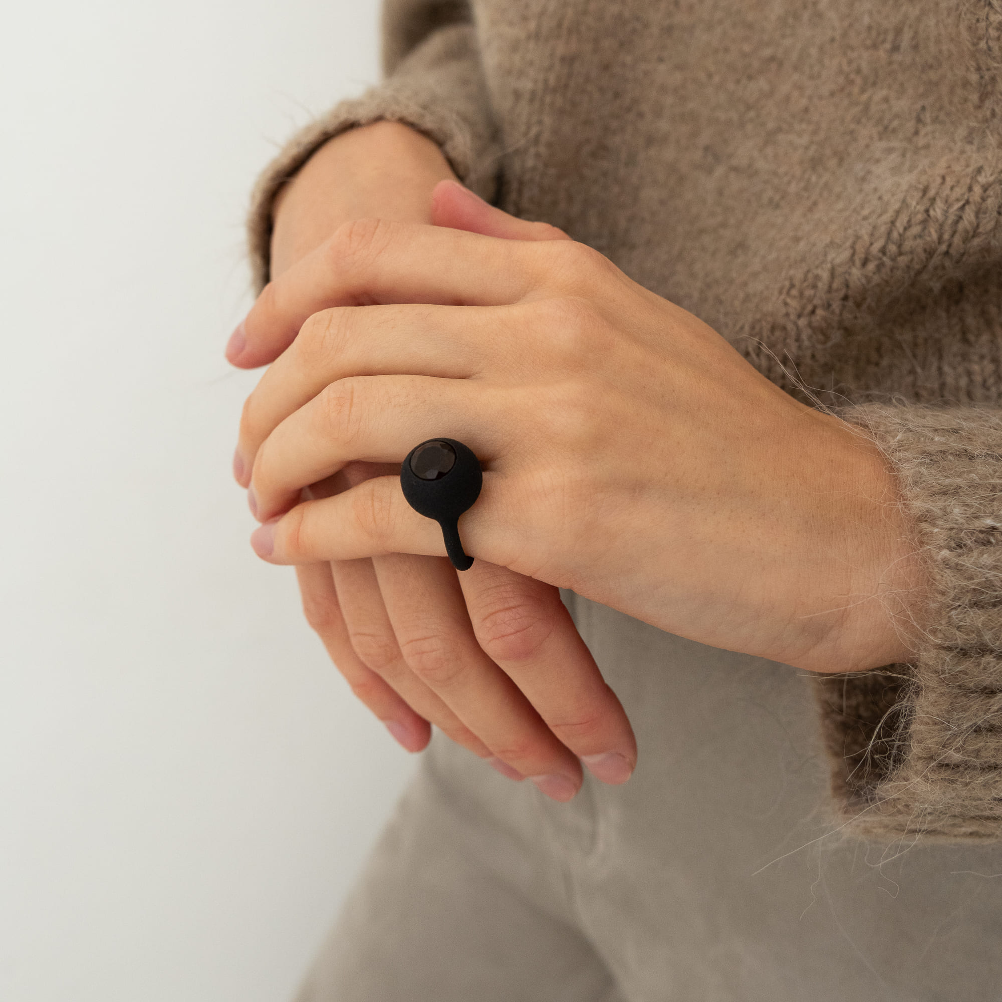 MA Кольцо Сфера на мизинец