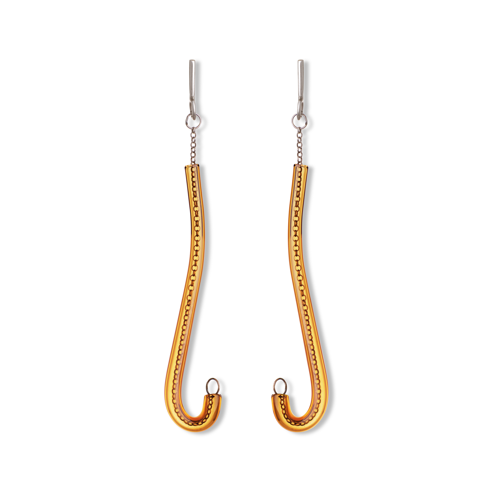 MARTINA PONT Серьги Transparent