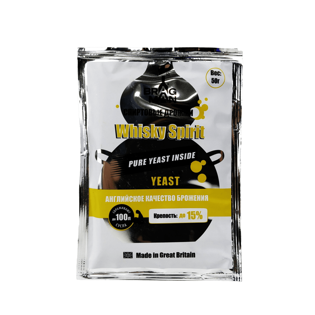 Спиртовые дрожжи Bragman "Whisky Spirit", 50 г