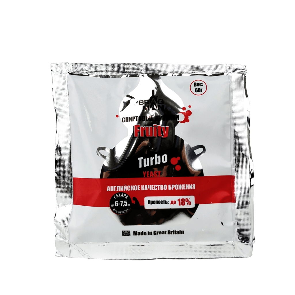 Дрожжи для фруктовых браг Bragman Fruty, 60г
