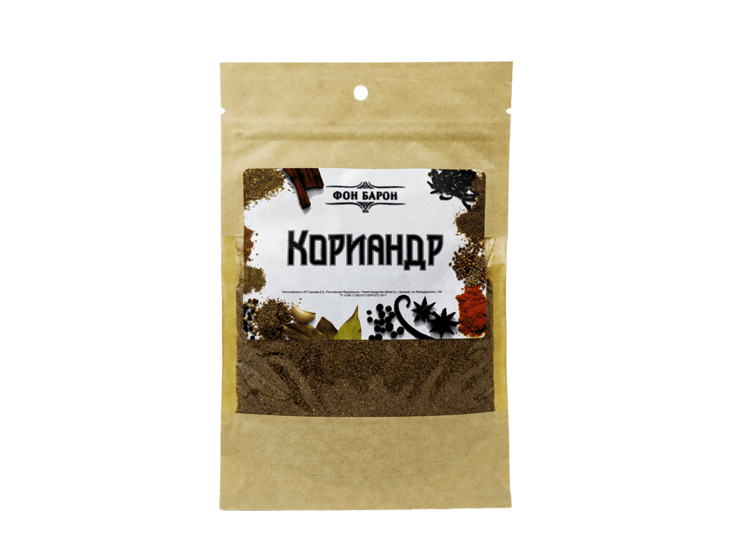 Кориандр, 30г