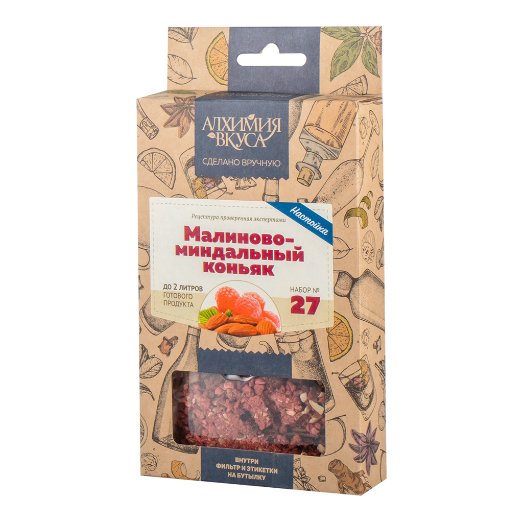 Малиново-миндальный коньяк, 43г