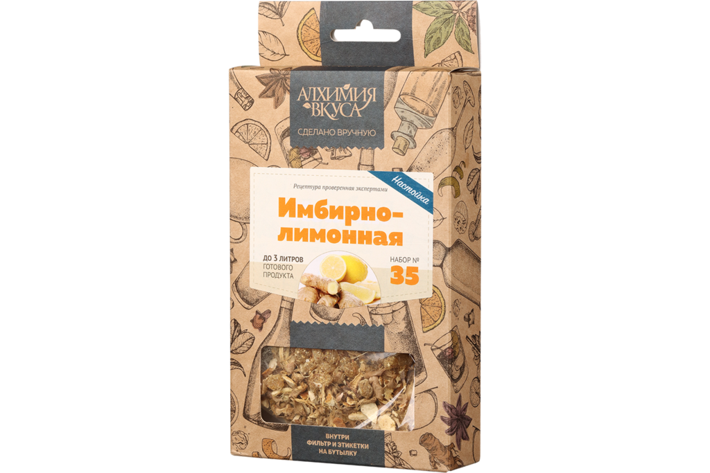Имбирно-лимонная, 38г