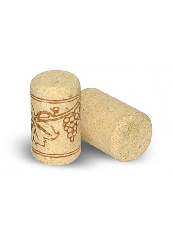 Винная пробка корковая 21мм