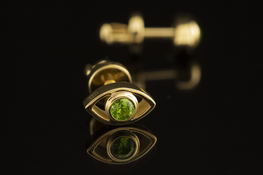 Серьги "Fiery eyes"