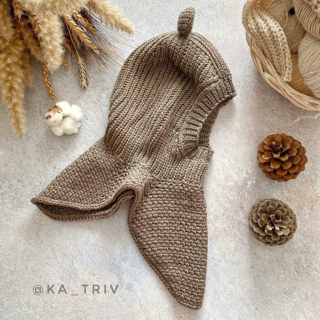 Мастер-класс по вязанию крючком детского шлема "Teddy / Тедди"