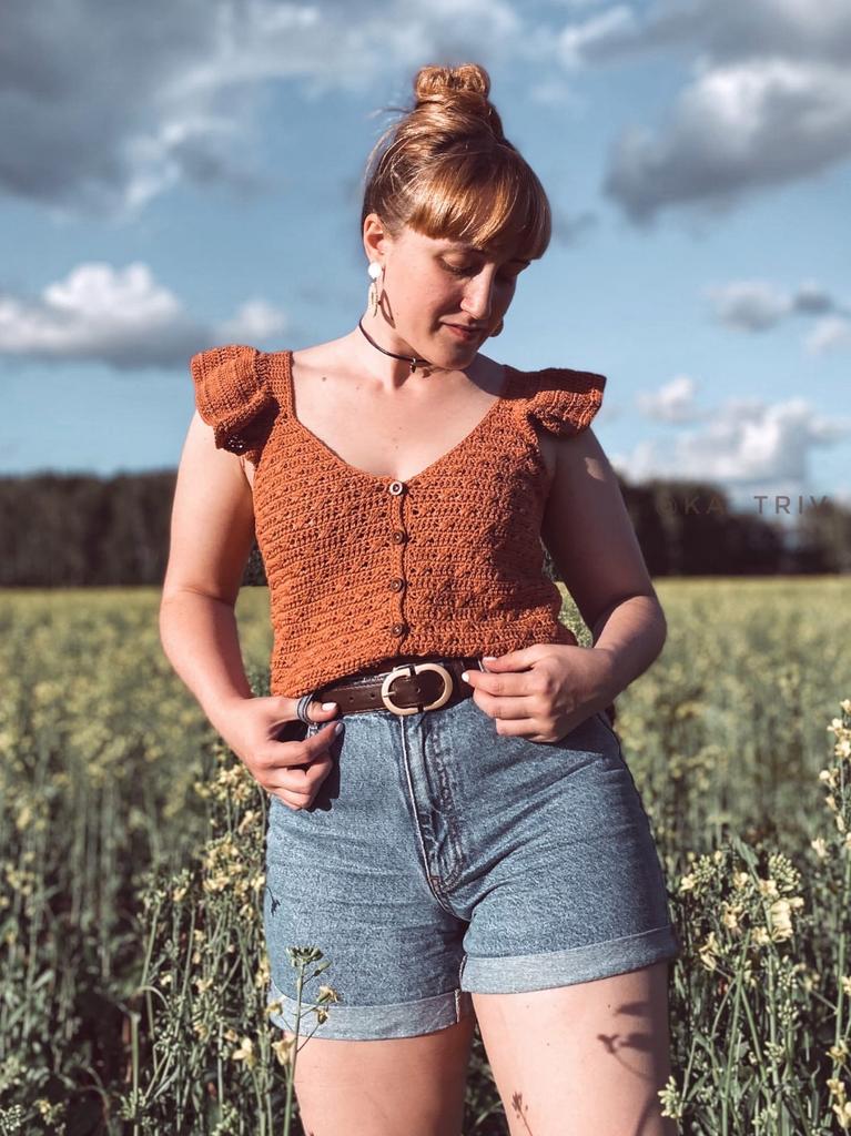 Мастер-класс по вязанию топа "Mariseya / Марисея"