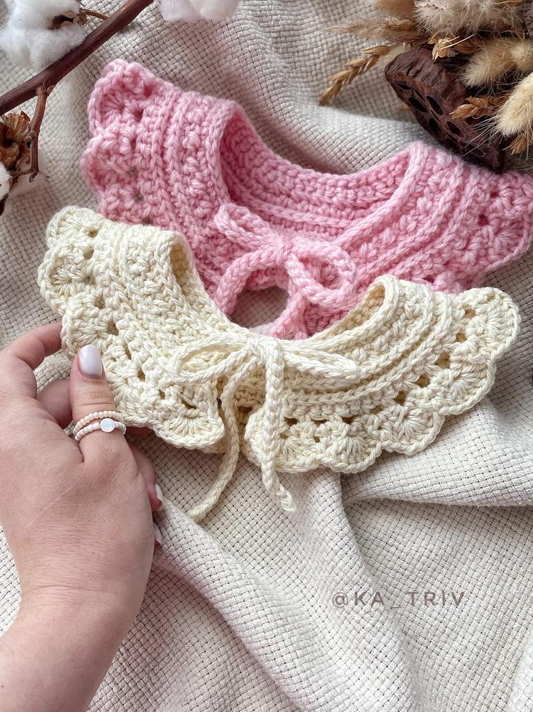 Мастер-класс по вязанию воротничка "Винтаж"