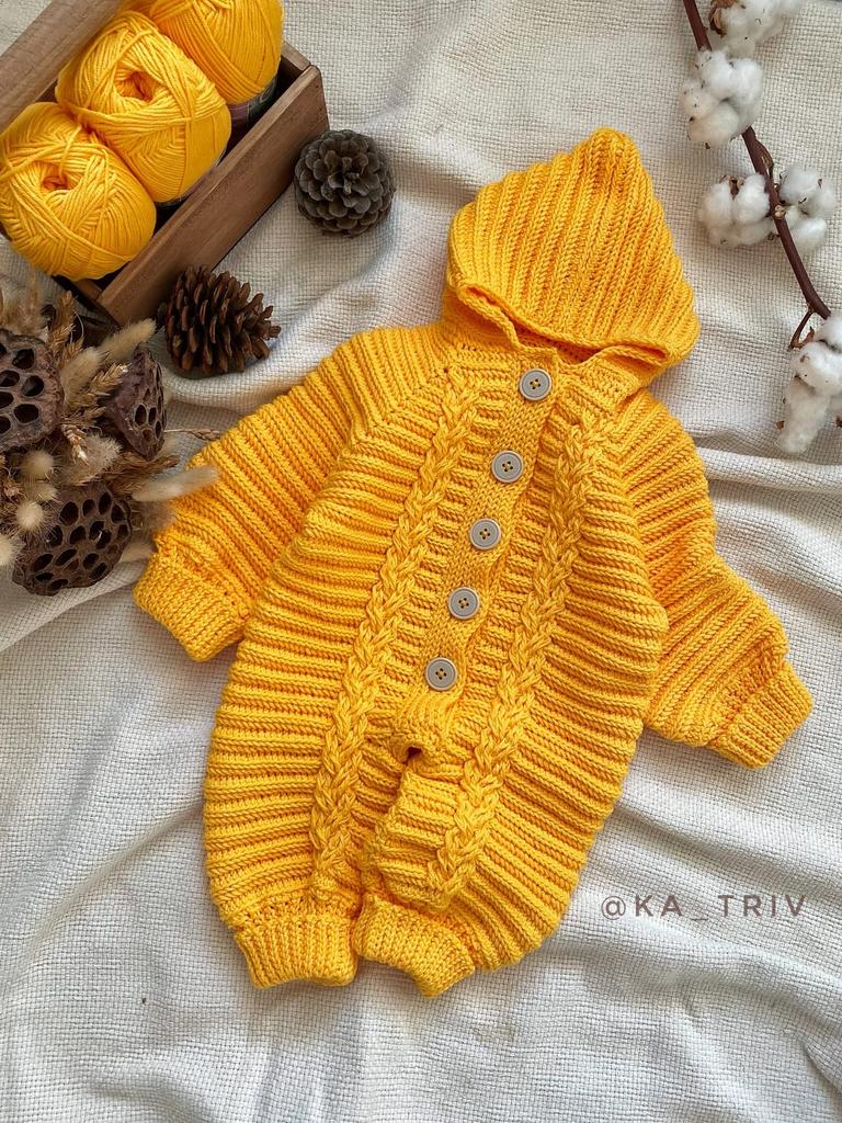 МК по вязанию крючком комбинезона "Bonny / Бонни"