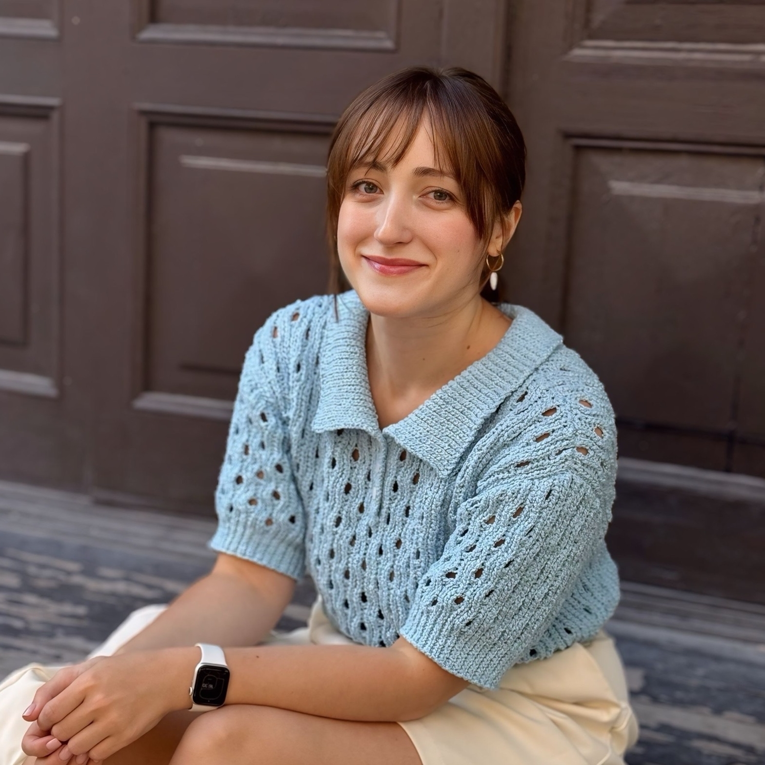 Мастер-класс по вязанию футболки-поло "Oxford Line / Оксфорд линия"