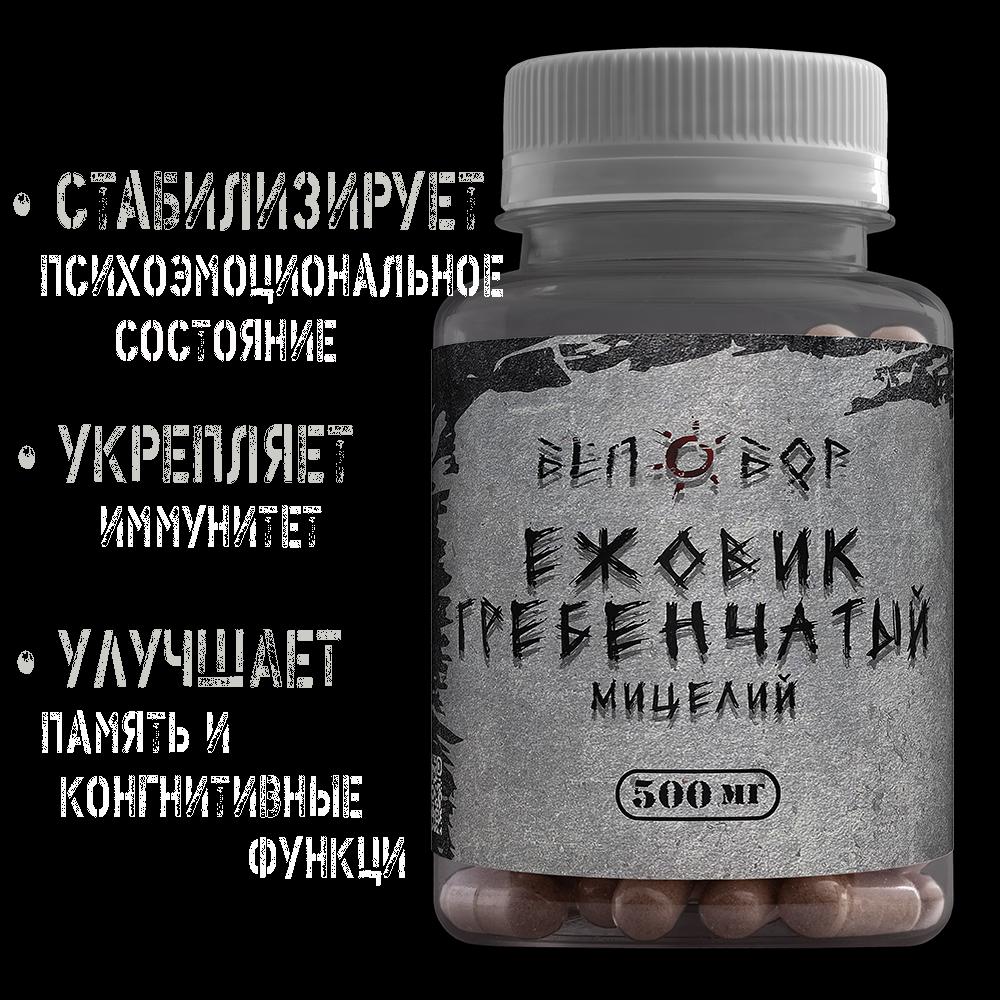 ЕЖОВИК ГРЕБЕНЧАТЫЙ 120 капсул
