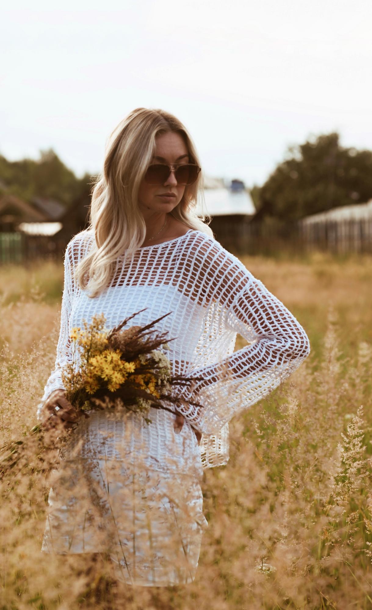 #сетчатый_джемпер