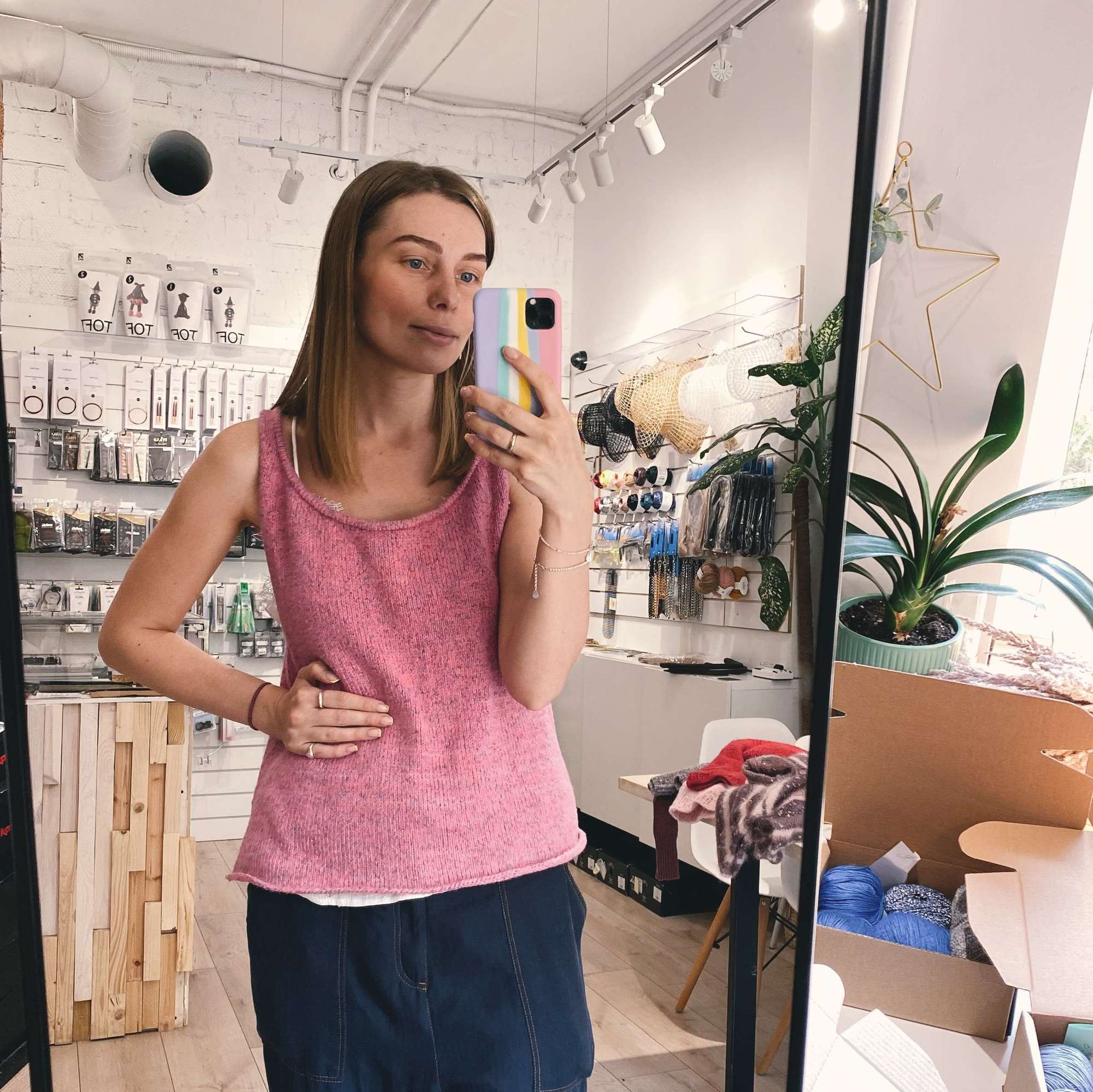 Описание вязания #САРАФАНОВАЯ_МАЙКА в формате PDF