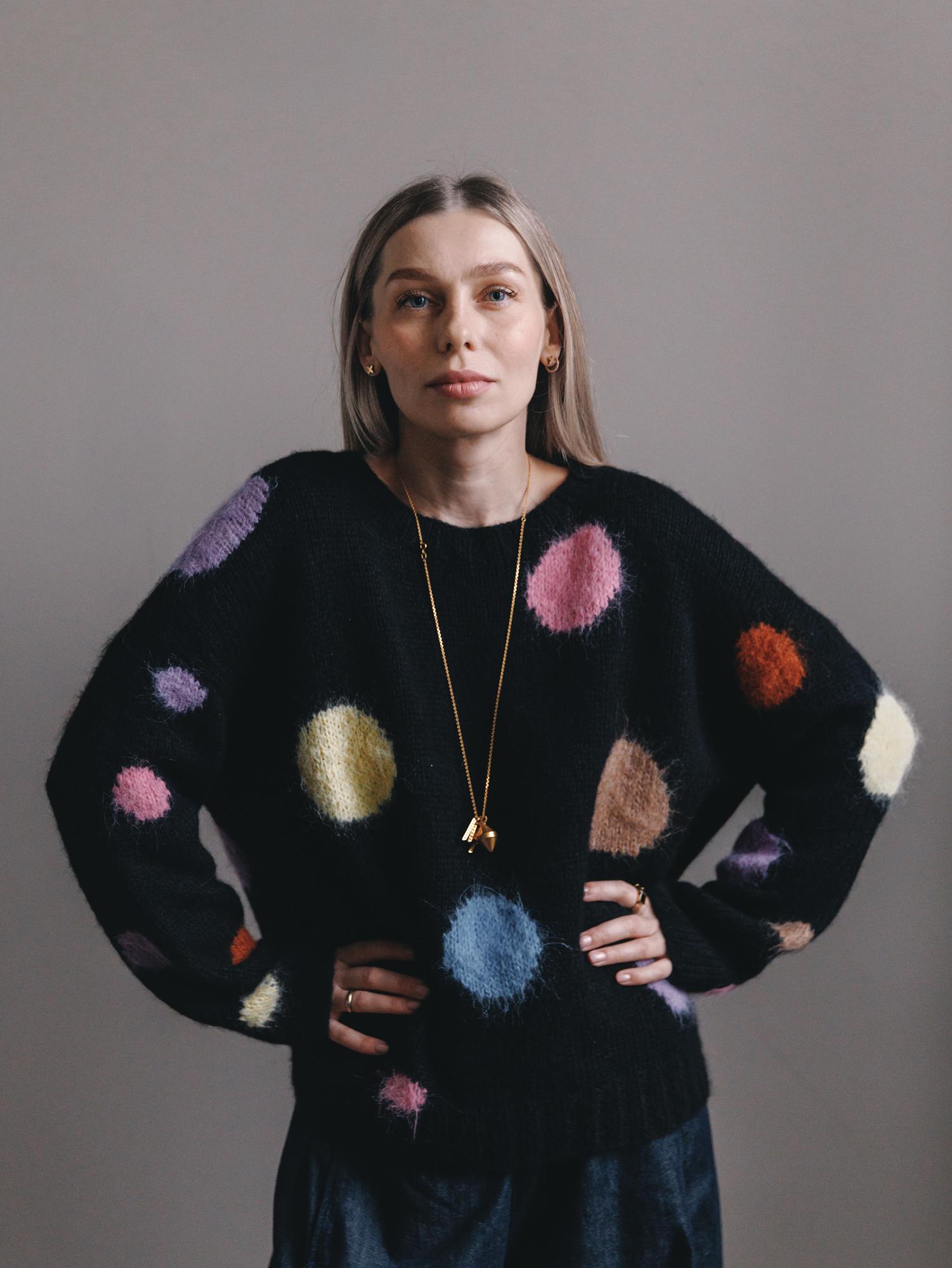 Описание джемпера #ГОРОХОВЫЙ_КОСМОС в формате PDF