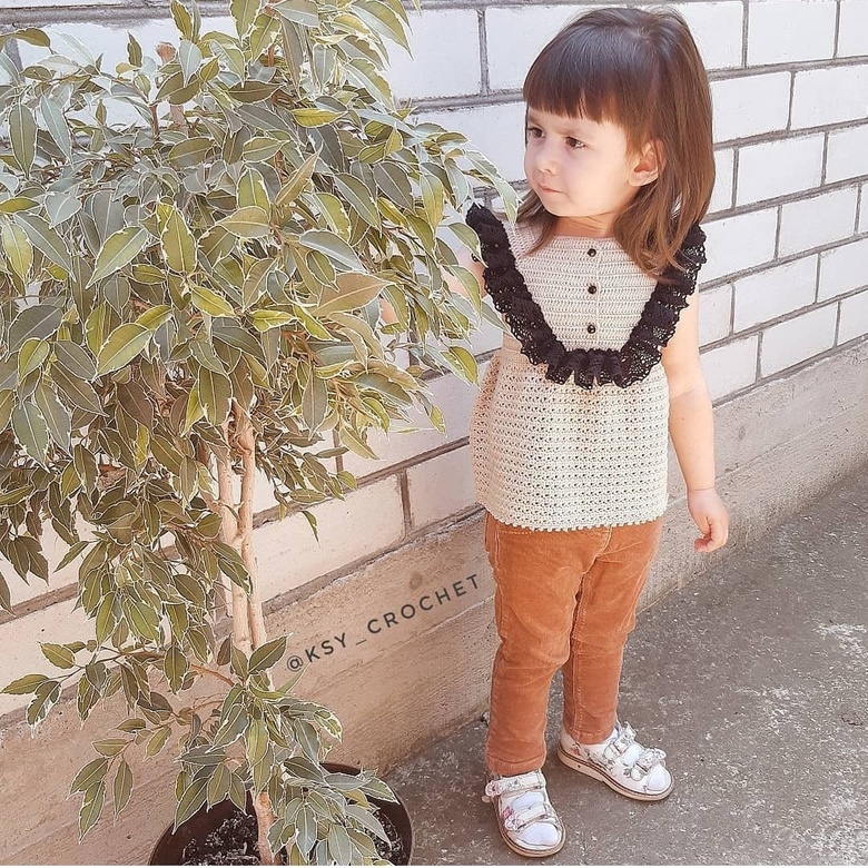 МК. Топ для юных модниц "Амазонка"