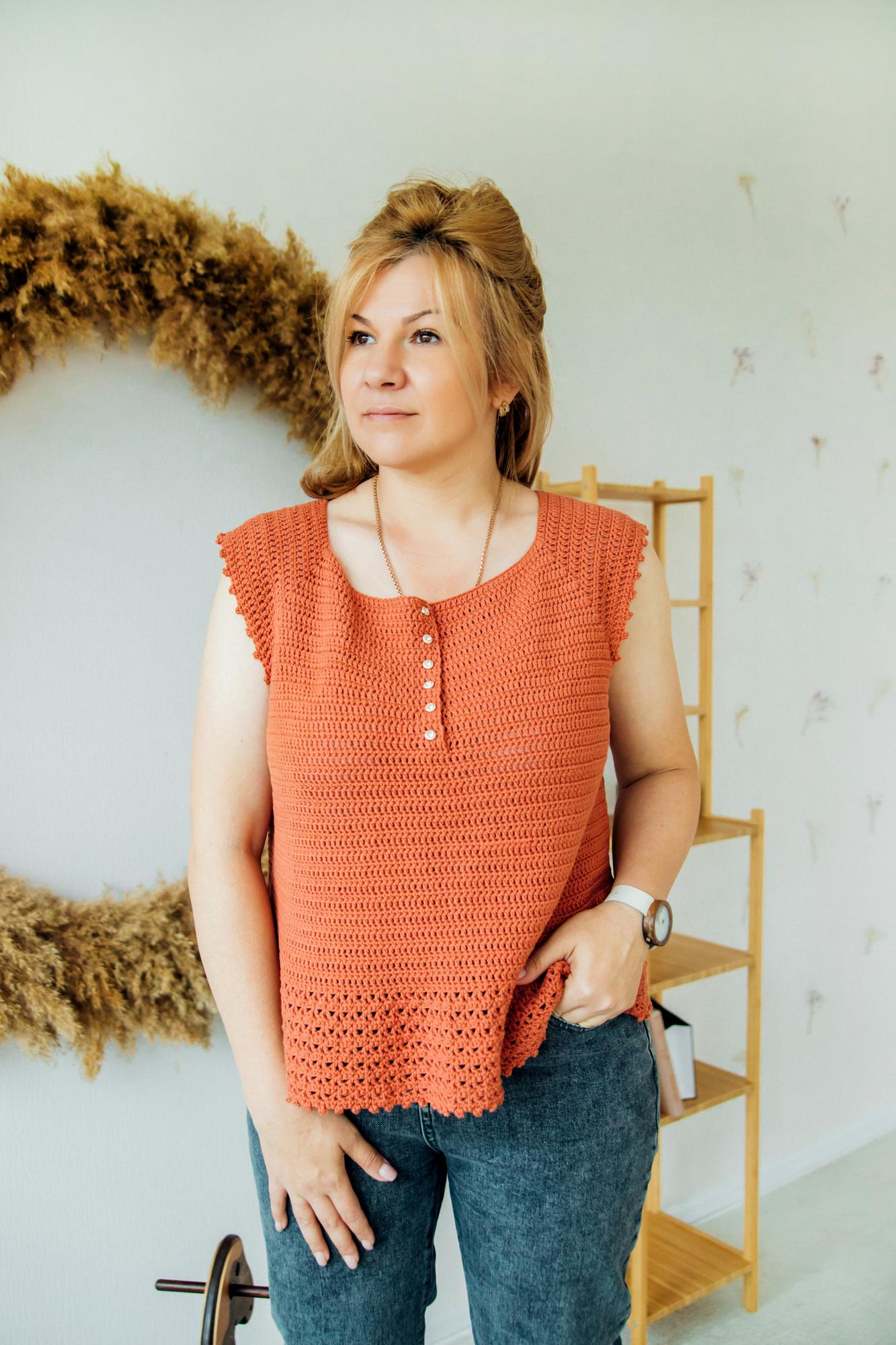 МК. Топ/футболка для взрослых девочек "Амазонка"