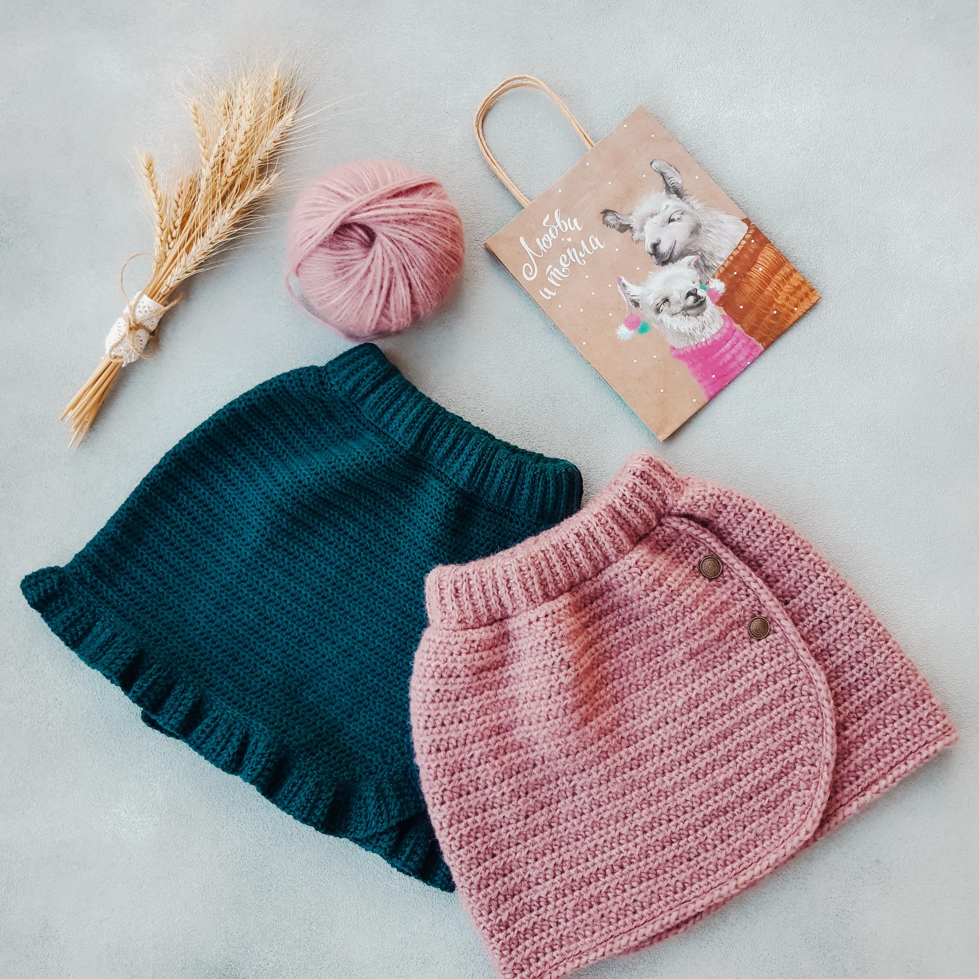 Совместник по вязанию крючком юбочки "Люси"