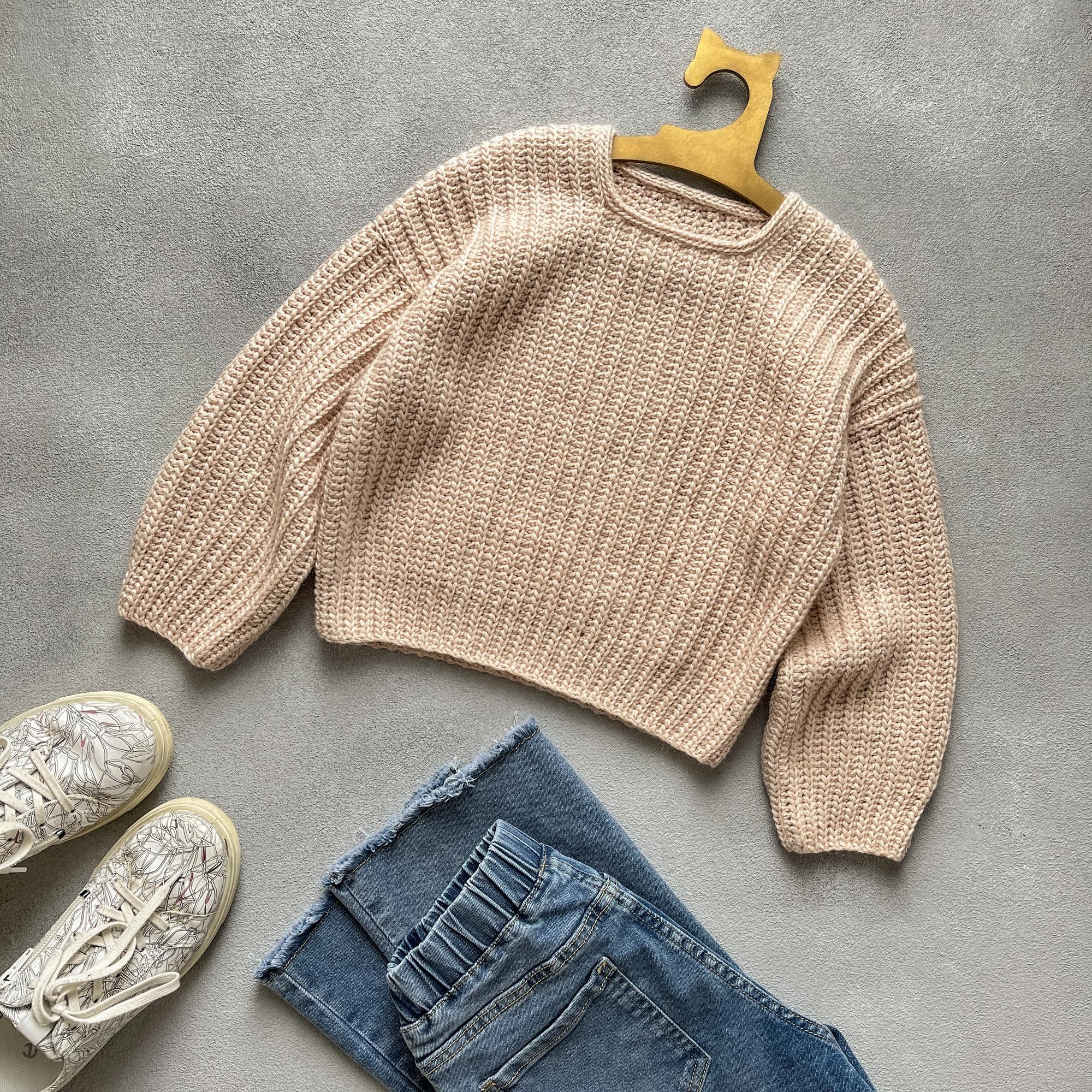 Совместное вязание. Джемпер "Базовый"