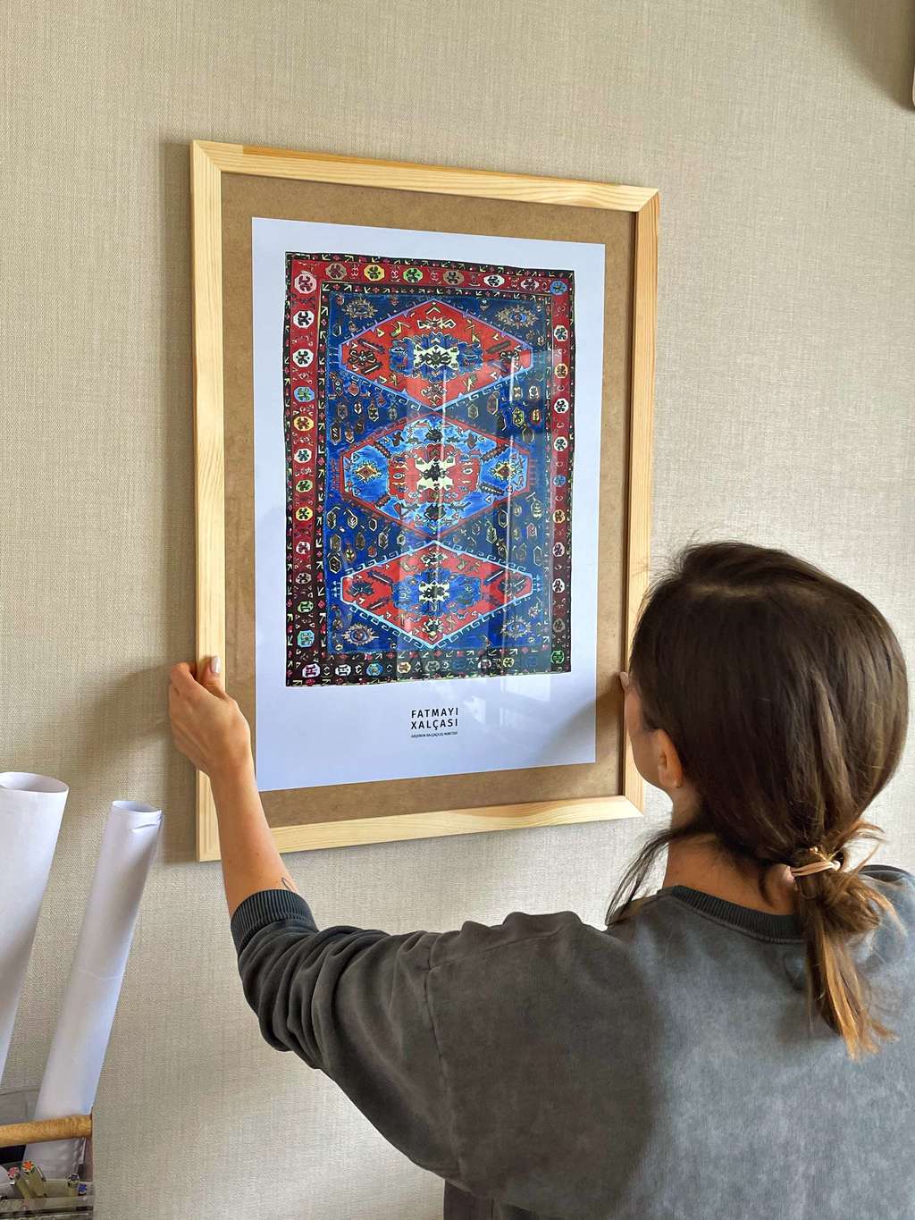 Постер "Абшеронский Ковёр"/ Poster "Carpet Absheron"