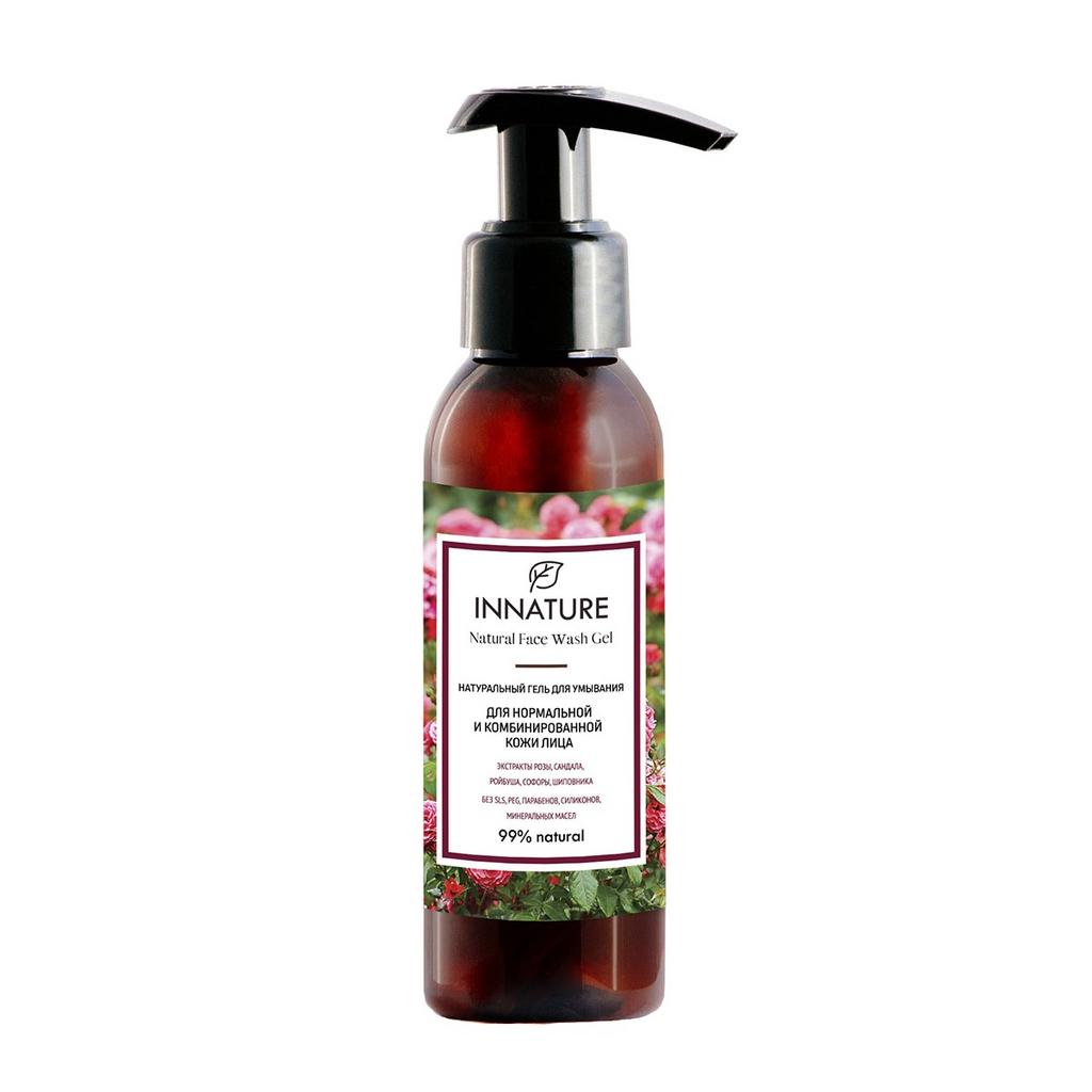 Гель для умывания для нормальной и комбинированной кожи, Innature