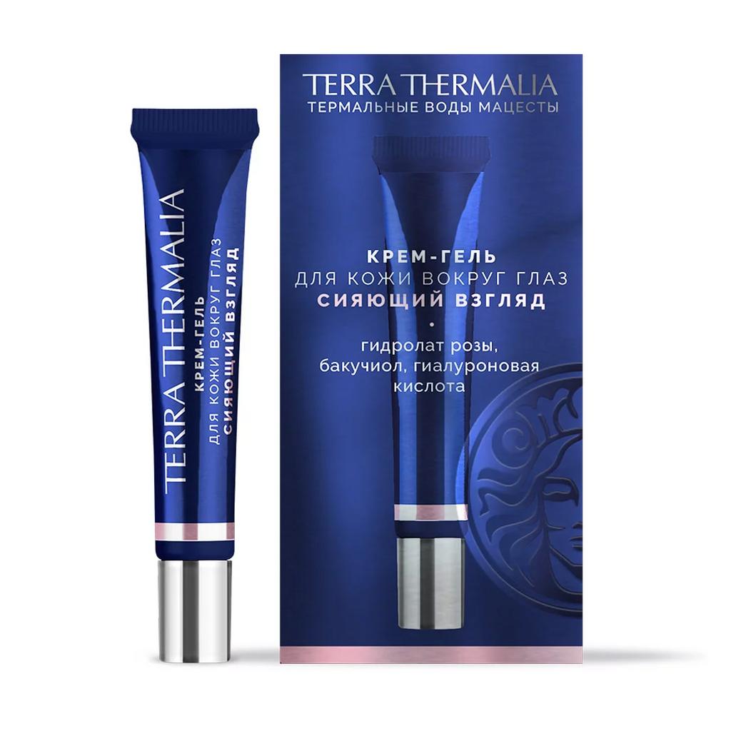 Крем-гель для кожи вокруг глаз "Сияющий взгляд", Terra Thermalia