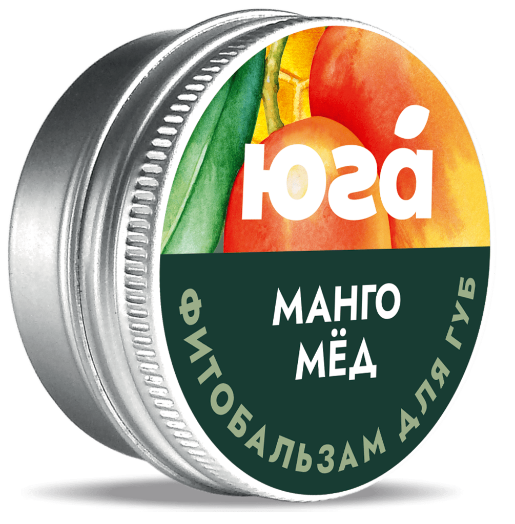 Фитобальзам для губ "Мёд и манго", Юга