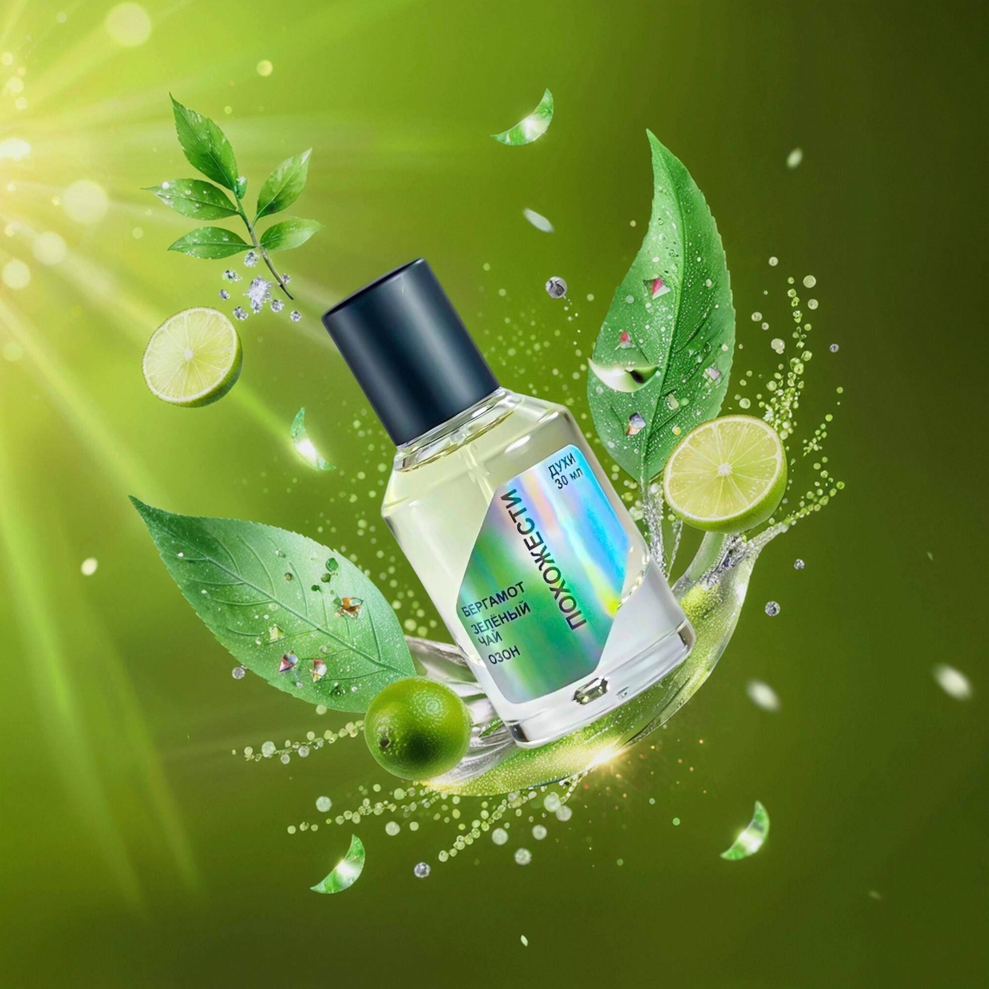 Бергамот/Зелёный чай/Озон, Похожести