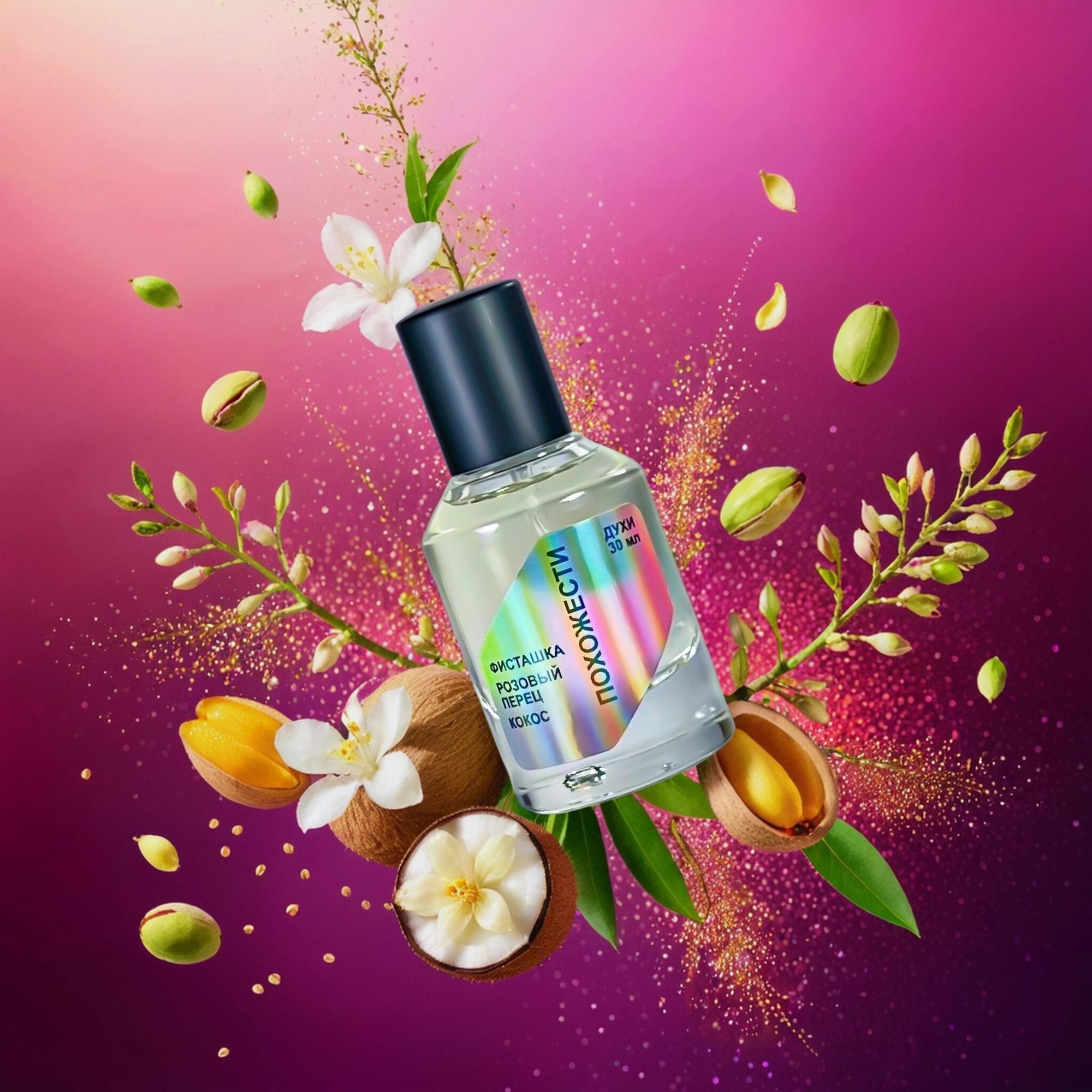 Фисташка/Розовый перец/Кокос, Похожести